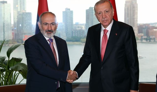 Cumhurbaşkanı Erdoğan, Ermenistan Başbakanı Paşinyan’ı kabul etti