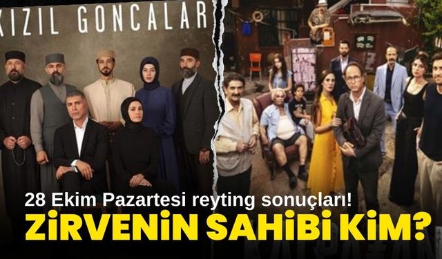 28 Ekim Pazartesi 2024 reyting sonuçları!