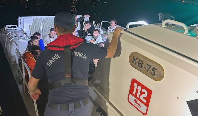 46 düzensiz göçmen yakalandı