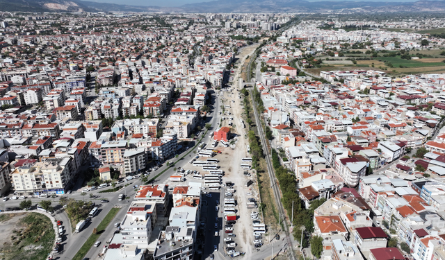 Manisa'nın trafiğine nefes aldıracak yolda çalışmalar sürüyor