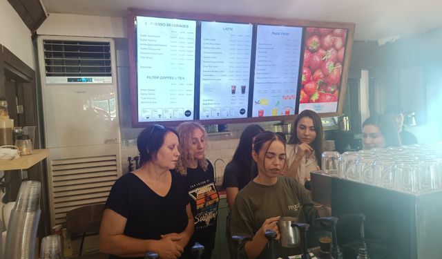 Şehzadeler’de barista istasyonu projesi gençlerle başladı