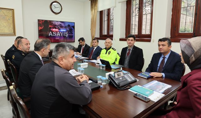 Afyonkarahisar’da asayiş toplantısı