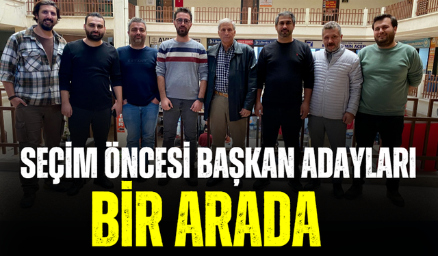 Seçim öncesi başkan adayları bir araya geldi