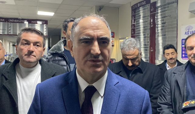 Vali Özkan'dan yaralı jandarma personeline ziyaret