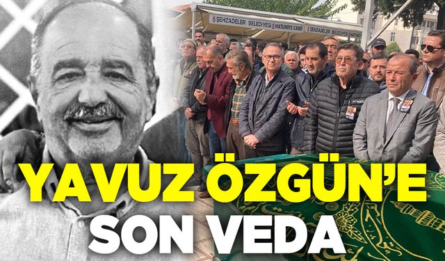 Dernek Başkanı Yavuz Özgün’e son veda