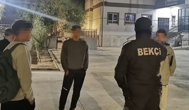 Manisa'da okulların güvenliği için bekçiler görevde