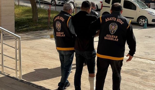 Manisa'da 26 yıl hapis cezası ile aranan şahıs yakalandı