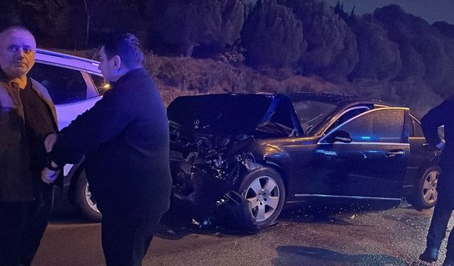 Otobanda 4 araçlı zincirleme kaza: 10 yaralı