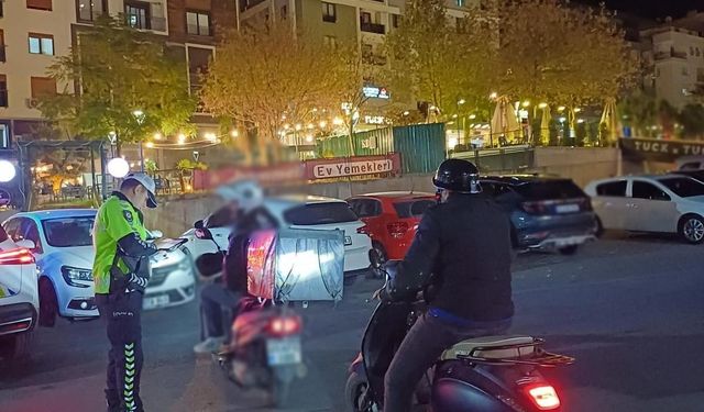 Manisa'da yapılan trafik denetimlerinden 46 motosiklet geçemedi