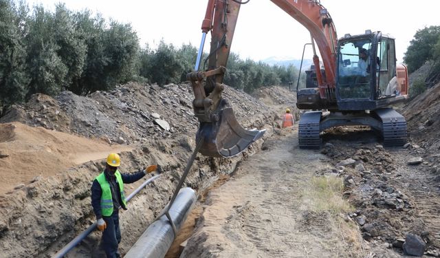 MASKİ'den Alaşehir'in suyuna büyük yatırım