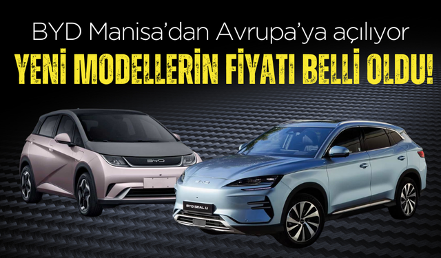 BYD Tesla'yı geride bıraktı! 4 yeni elektrikli otomobil modeli belli oldu