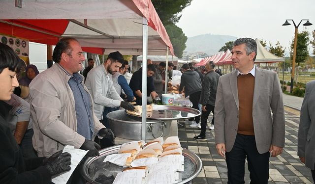 Soma’da hamsi festivali düzenlendi