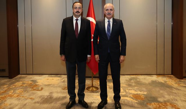 TBMM Başkanı Kurtulmuş, Türkiye’nin Üsküp Büyükelçiliğini ziyaret etti