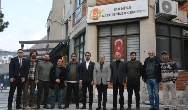 Manisa TSO Başkanı Mehmet Yılmaz’dan Önder Aydın’a hayırlı olsun ziyareti