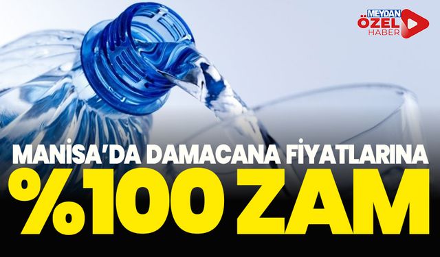 Yeni Yılda Damacana Su Fiyatlarına Büyük Zam: Fiyatlar Yüzde 100’e Yakın Arttı