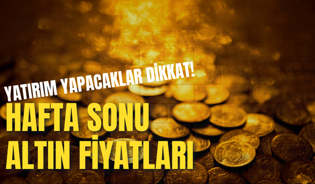 Altın almak isteyenler şoka uğradı!