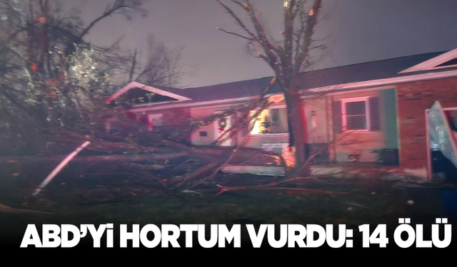 ABD’yi hortum vurdu: 14 ölü
