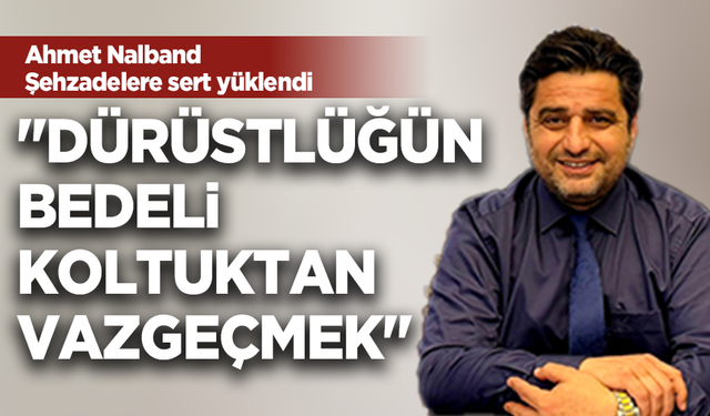 AK Parti’den Şehzadeler Belediyesi’ne sert tepki: "Dürüstlüğün bedeli koltuktan vazgeçmek"