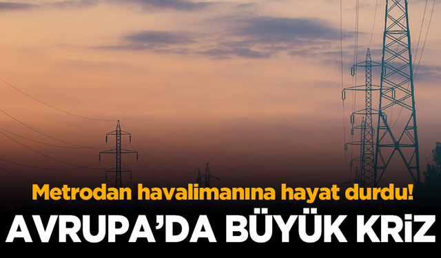 İspanya, Portekiz, ve Fransa'da elektrikler kesildi