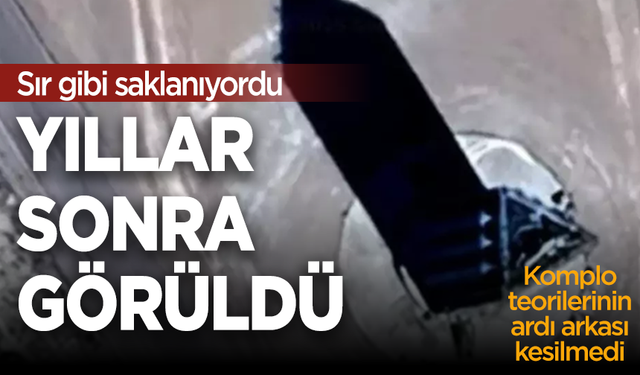 Sır gibi saklanıyordu: Dev kule ilk kez görüldü! Uzaylı teorileri ortaya atıldı