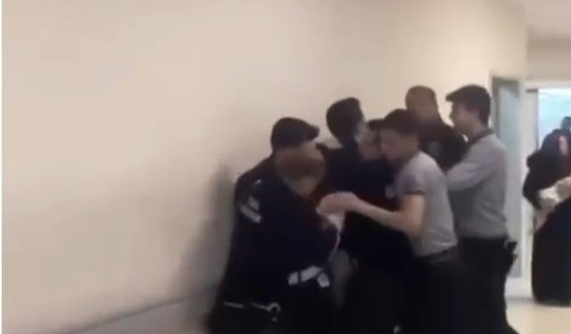 Çocuğuna bakılmadığını iddia eden şahıs hastaneyi birbirine kattı