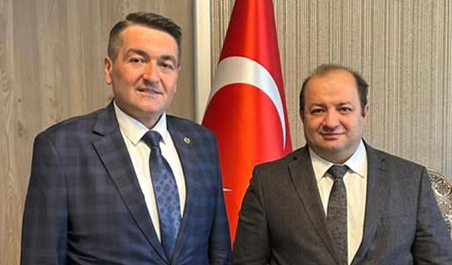 Ekrem Cıllı'dan İl Sağlık Müdürü Zeren’e ziyaret
