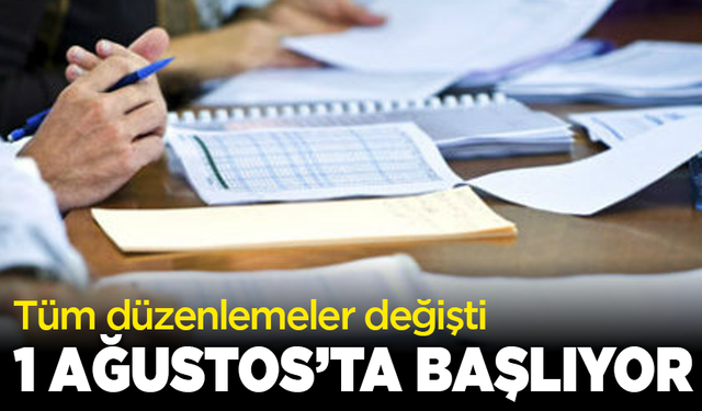 Bakan Şimşek açıkladı: 1 Ağustos’ta başlıyor