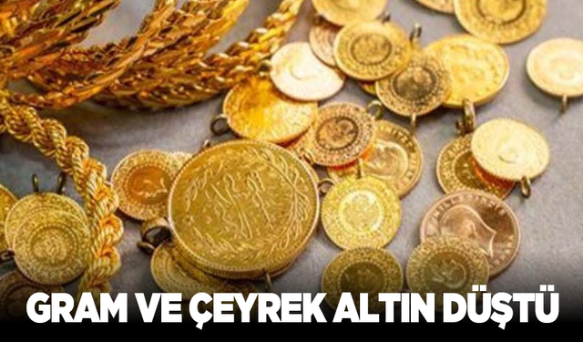 Gram altın düşüşe geçti! 20 Mayıs altın fiyatları
