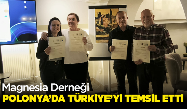 Magnesia Derneği, Polonya’da Türkiye’yi temsil etti