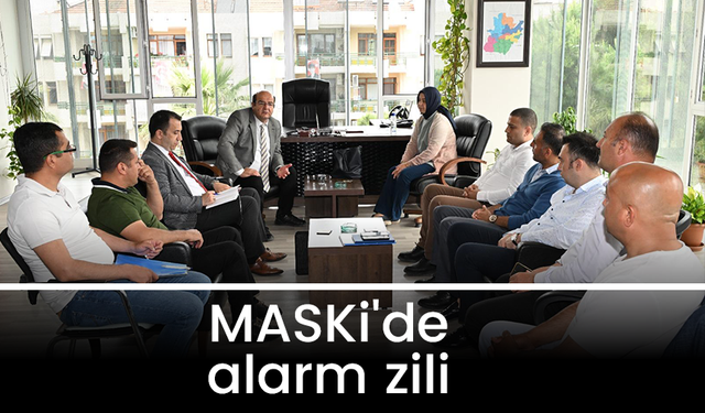 MASKİ'de alarm zili