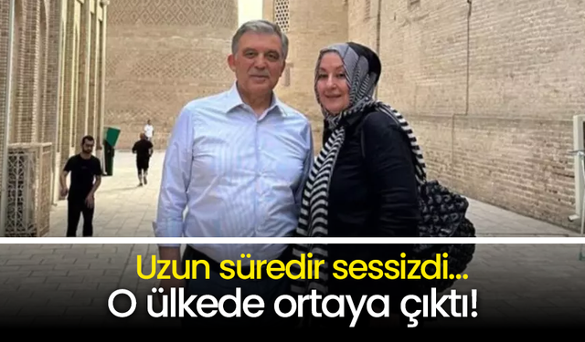 Uzun süredir sessizdi… Abdullah Gül o ülkede ortaya çıktı!