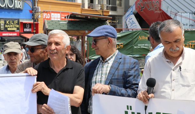 Bir kişinin öldüğü maden kazası protesto edildi