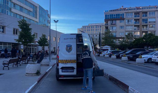 Hastane bahçesinde silah sesleri korkuttu: 1 yaralı