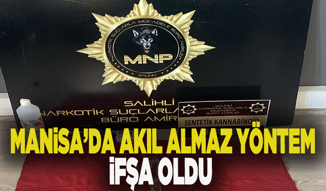 Manisa’da akıl almaz yöntem ifşa oldu