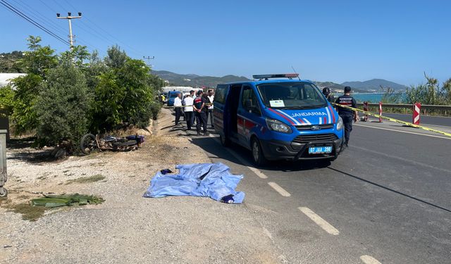 Motosiklet kazasında 1 kişi  öldü