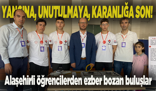 Serviste çocuk unutmaya son, yangına karşı kalkan! Gençler her soruna bir çözümle geldi