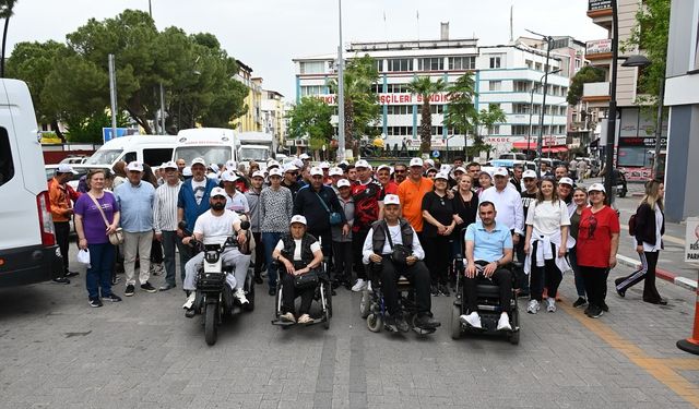 Soma’da Engelliler Haftası’na anlamlı yürüyüş