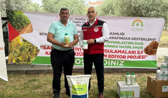 Saruhanlı’da bağcılıkta yeni dönem