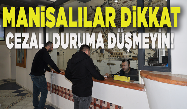 Son gün 2 Haziran! Şehzadeler’de vergi ödemelerine hafta sonu kolaylığı
