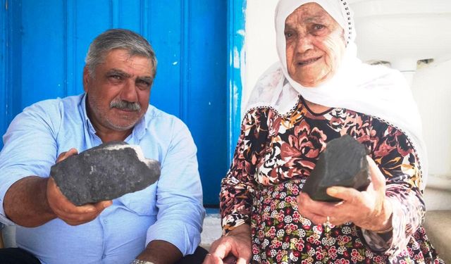 Anneler Günü hediyesi 'gökten' indi: Bahçesine göktaşı olduğu düşünülen cisim düştü