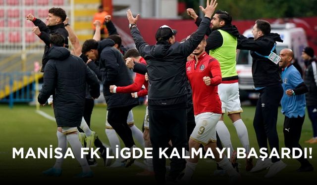 Manisa FK ligde kalmayı başardı
