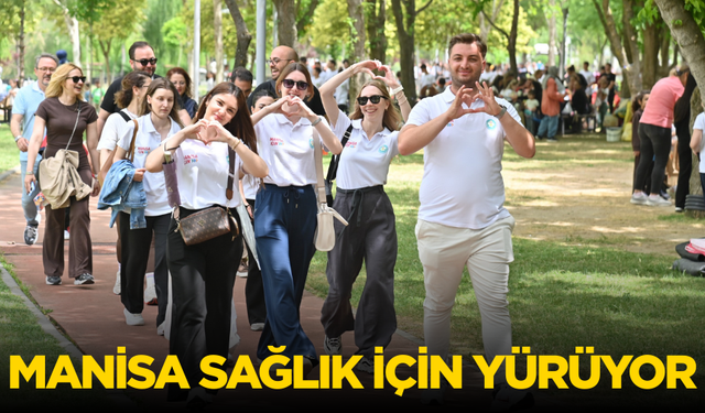 Manisa’da sağlık için yürüyüş zamanı: Her ay farklı bir ilçede devam edecek