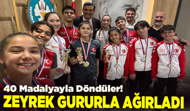 Ferdi Zeyrek Manisa BBSK’lı Milli Sporcuları ağırladı