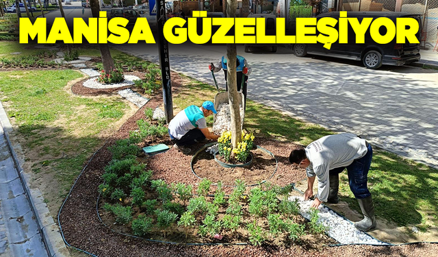 Manisa’da şehir güzelleşiyor