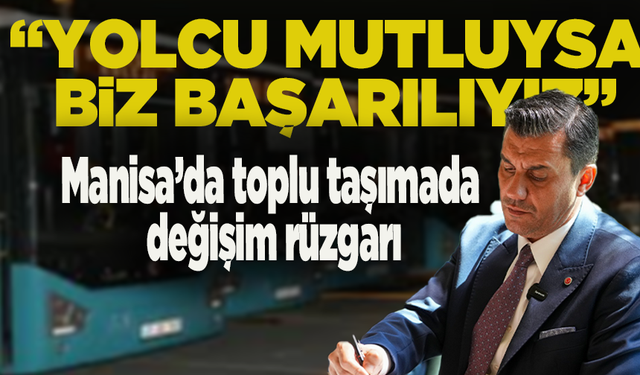 Manisa’da toplu taşımada kritik Hamle: Zeyrek kooperatiflerle bir arada