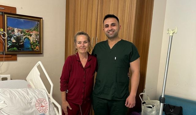 Soma Devlet Hastanesi’nde ilk kez 'Kapalı mide delinmesi ameliyatı' yapıldı