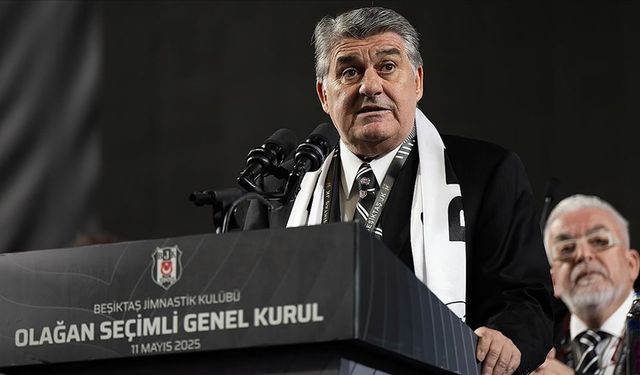 Beşiktaş'ta Serdar Adalı yeniden başkan seçildi