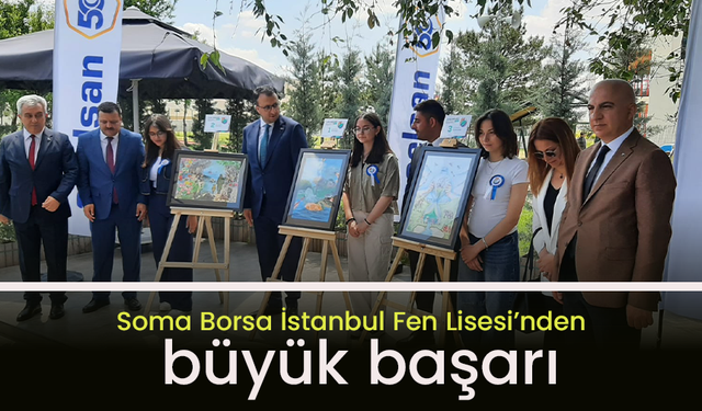 Soma Borsa İstanbul Fen Lisesi’nden Aselsan’da büyük başarı