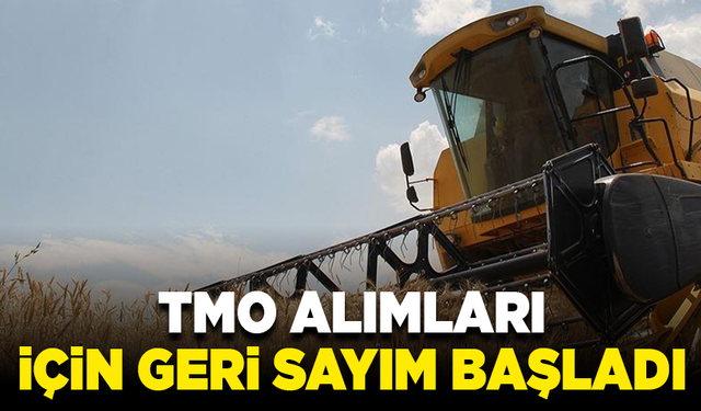 TMO alımları için geri sayım başladı! Çiftçiler dikkat