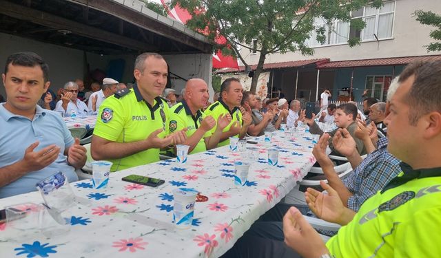 Görevi başında hayatını haybeden polis memuru için mevlit okutuldu